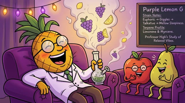 Professor High with Purple Lemon G