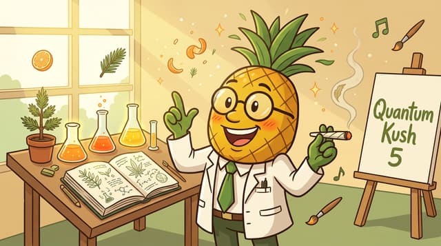 Professor High with Quantum Kush 5