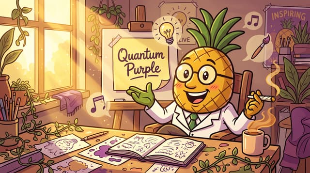 Professor High with Quantum Purple