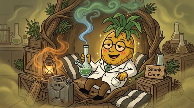 Professor High with Skunk Chem