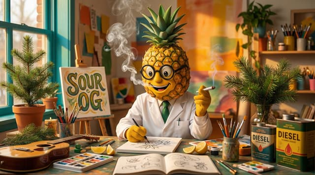 Professor High with Sour OG