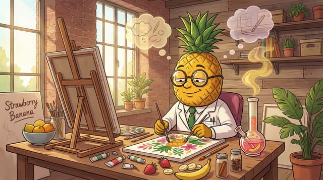 Professor High with Strawberry Banana