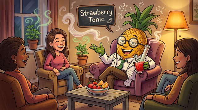Professor High with Strawberry Tonic