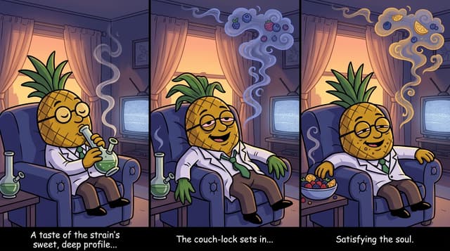 Professor High with Sunset Blue