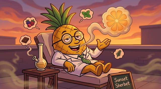 Professor High with Sunset Sherbet