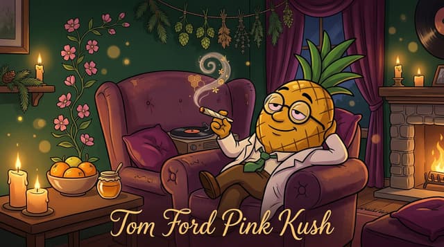 Professor High with Tom Ford Pink Kush