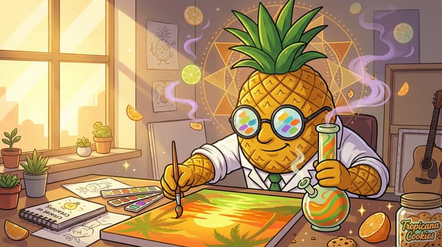 Professor High with Tropicana Cookies