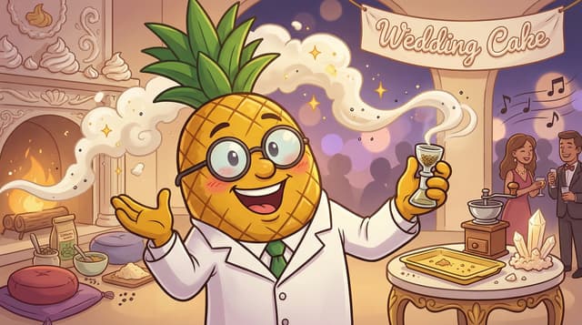 Professor High with Wedding Cake