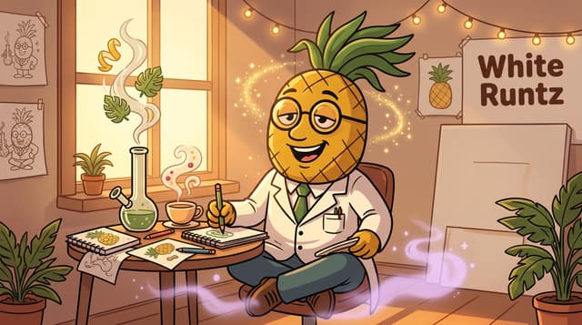 Professor High with White Runtz