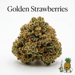 Golden Strawberries cannabis strain